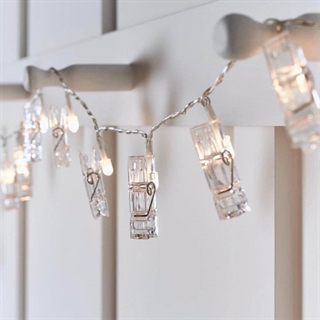 LED lyskæder med klemmer